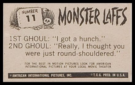 1963 Topps Monster Laffs Midgee